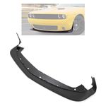 HECASA Front Bumper Lip Compatible with 2015-2023 Dodge Challenger GT R/T SRT 392 Lower Chin Splitter Spoiler Air Dam Replacement for 68258746AB 68259514AC