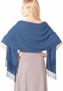 OHAYOMI Pashmina Shawl Wraps Scarves Winter Warm Soft Fashion Scarf for Women Evening Dresses Wedding Bridal Bridesmaid Gifts Travel Blanket