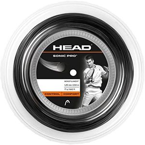 Head Sonic Pro 17 Gauge Tennis Reel, Black