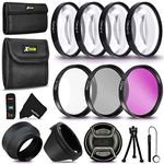 Ultra Fine 67mm Filters Accessory Kit for CANON EOS 70D 60d 60Da 7D 6D 5D 7D Mark II 5D Mark II 5D Mark III EOS REBEL T5 T5i T4i T3 T3i T2i T1i EOS M EOS M2 EOS 1200D 1100D 700D 650D 600D 550D 100D XTi XT SL1 XSi DSLR Cameras - Includes: 67mm Close-up Macro filters 1+ 2+ 4+ 10+ + Wallet Case Holder + 67mm 3 Piece Filter Set (Containing UV Filter, CPL Filter & FL-D Filter)