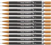 Pentel Sharplet Mechanical Pencil, 0.9mm Lead, 1 Pack of 12 Pencils,Black