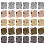 30 PCS Magnetic Snap Buttons for Clothing and Bags - Stylish Fasteners, Easy Sewing