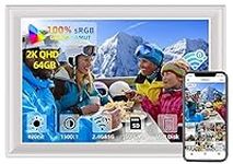 2K 64GB Digital Photo Frame WiFi6&5