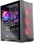 Skytech Chronos Gaming PC Desktop – Intel Core i7 13700K 3.4 GHz, NVIDIA RTX 4070, 1TB NVME SSD, 32GB DDR5 RAM RGB, 750W Gold PSU, 360mm AIO, 11AC Wi-Fi, Windows 11 Home 64-bit