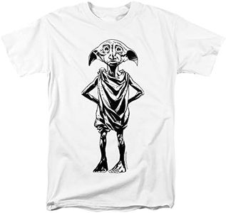 Popfunk Harry Potter Dobby T Shirt & Stickers (Large) White