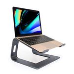 Cenawin Laptop Stand, Ergonomic Aluminum Laptop Mount Computer Stand, Detachable Laptop Riser,Notebook Holder Stand Compatible With Macbook Pro/Air Hp Lenovo Samsung Huawei,All 10-17.3"Laptops (Gray)