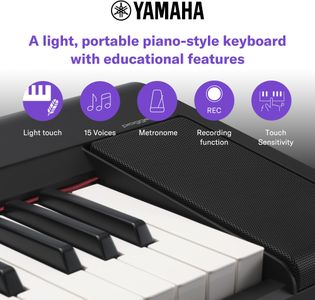 Yamaha NP-15 Digital Keyboard – 61-Key Portable Piano