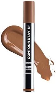 Sacheu Liquid Contour STAY-N Long Wear Cream Contour Makeup — Long Lasting, Blendable, & Lightweight Formula — Vegan & Cruelty-free, Giving Drama