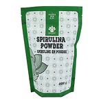 Dinavedic Spirulina Powder, 400g | Vegan Superfood, Paleo, Keto, Rich in Antioxidants, Iron, and Vitamin B; is a Complete Protein; Use in Juices,Teas, Smoothies and Yogurts