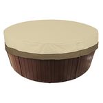 Classic Accessories Veranda Water-Resistant 84 Inch Round Hot Tub Cover