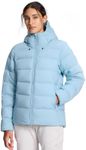 Pioneer Camp 800 Fill Power Goose Down Parka Women Water-Resistant