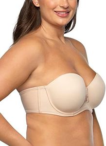 Vanity Fair womens Beauty Back Smoothing Strapless (34b - 44dd) Bra, Rose Beige, 42DD US