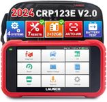 2024 LAUNCH CRP123E V2.0 OBD2 Code Reader for 4 System Engine ABS SRS Transmission, Car Diagnostic Tool with 7 Reset Function Oil SAS Throttle Adaptation Battery Test OBDII Scanner Lifetime update