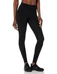 Danskin womens Signature Wide Waist Yoga Ankle Legging ,Rich Black,Small