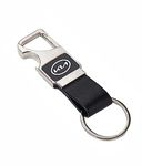 MOXTER Premium Soft Car Leather Keychain Key Holder/Organizer, Men & Women For Compatible Kia Car Pack Of 1