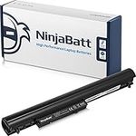 NinjaBatt Battery for HP 728460-001 LA04 752237-001 LA04DF N032SA 776622-001 TPN-Q130 TPN-Q132 TPN-Q129 HSTNN-DB5M HSTNN-YB5M F3B96AA LAO4 - Black - High Performance [4 Cells/2200mAh/32wh]