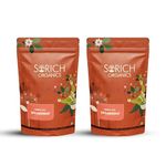 Sorich Organics Spearmint Herbal Tea 200gm | 100gm each (Pack of 2)| Spearmint Tea for PCOS, PCOD, Acne | High in Vitamin A | Rich in Antioxidants | Helps Reduce Stress | Improve Memory