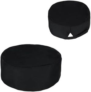 Yloxuf Unisex Chef Hats Adjustable Professional Chef Hats, Breathable Stylish Kitchen Caps for Men and Women Black