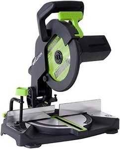 Evolution Power Tools F210CMS Compound Mitre Saw with Multi-Material Multi-Purpose Cutting, Cuts Wood, Metal, Plastic & More, TCT Blade Included, Compact & Powerful (1200 W, 230V, 210 mm)