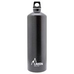 Laken 74-G Futura Water Bottle Narrow Mouth Screw Cap with Loop-1.5L/50 -Ounce, Granite