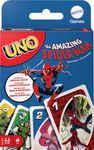 Mattel Games UNO The Amazing Spider-Man Card Game for Kids, Adults & Family with Deck & Special Rule Inspired by The Marvel Comic Book Series