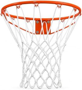 PSLER Basketball Net Replacement Outdoor - Basketball Hoop Net 12 Loops