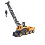 SHIPEASE Friction Powered Lifting Crane Toy for 3+ Year Kids Boys Bulldozer Model Pull Back Vehicle Engineering Excavator Sandbox Construction Truck