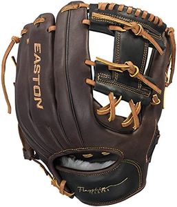 Easton | FLAGSHIP Baseball Glove | Right Hand Throw | 11.5" - I-Web | Brown/Black