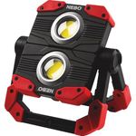 NEBO OMNI 2K Work Light: 2000 Lumen OMNI-Directional Portable Work light Flashlight Features a USB power bank