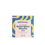 Spickeasy 3-in-1 Laundry Detergent Sheets | Detergent + Fabric Softener + Water Softener | 30 Sheets | Front Load Top Load Hand Wash | Biodegradable Eco-Friendly (Ocean Passion)