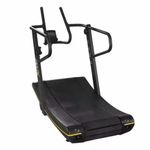 LET’S Play CSPEED Non-Motorized Curve Treadmill for Home Gym, Commercial Running Machine with 6 Resistance Level, Digital Display, 200Kg User Weight Support