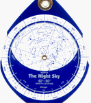 The Night Sky 40°-50° (Small) Star Finder