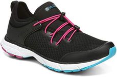 Vionic Womens London Sport Athletic and Training Shoes Black 5 Medium (B,M)