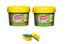 Elbow Grease 2x500ml All Purpose Kitchen Laundry Household Degreaser Cleaner Spray, Yellow