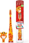 Aquafresh Toothbrush for Kids, Little Teeth Toothbrush for Children 3-5 Years, Soft Bristles, Assorted style