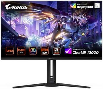 GIGABYTE AORUS FO32U2P 32" (31.5") OLED, 3840 x 2160 (UHD), 240Hz, 0.03 ms (GTG), FreeSync Premium Pro, HDR True Black 400, KVM