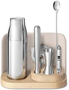 Caraway 9-Piece Complete Bar Set with Organizer