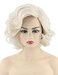 Topcosplay Women's Blonde Wig Synth