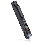 Neoteck Non Contact Voltage Tester 12-1000V/48V-1000 Adjustable Sensitivity AC Voltage Detector Pen Live/Null Wire Tester With LCD Display Buzzer Alarm Wire Breakpoint Finder (Full Black)