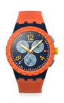 Swatch Unisex Casual Watch Blue Quartz CAMO Flash