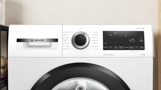 Bosch Series 6 Washing Machine, 10kg – Front Load, White