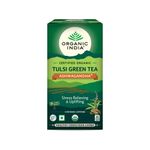 organic indiaTulsi Green Tea Ashwagandha 25 Tea Bags - Pack of 2