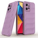 amazon basics Basic Case for Mi Redmi Note 12 4G (Silicone_Purple)