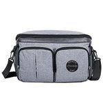 Little Story Stroller Organizer Travel Bag-Grey