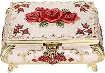 Hipiwe Metal Decorative Jewelry Box