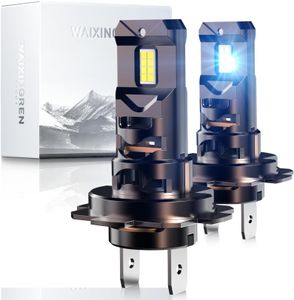 WAIXINGREN H7 LED Headlight Bulb – Bright White Car Light Replacement