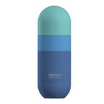 Asobu - Orb - Refined Steel Insulated flasche with Trinkbecher Pastellblau