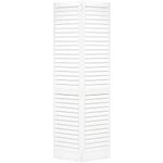 Closet Door, Bi-fold, Louver Louver Plantation White (28X80)