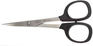 kai 4" Curved Tip Needlecraft Scissors, Black