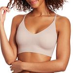 Maidenform Pure Comfort Lace Bralette, Padded Pullover Wireless Bra, Our Best Bralette with Racerback, Evening Blush, Medium